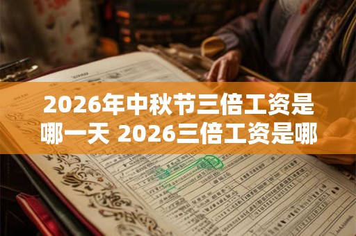 2026年中秋节三倍工资是哪一天 2026三倍工资是哪几天