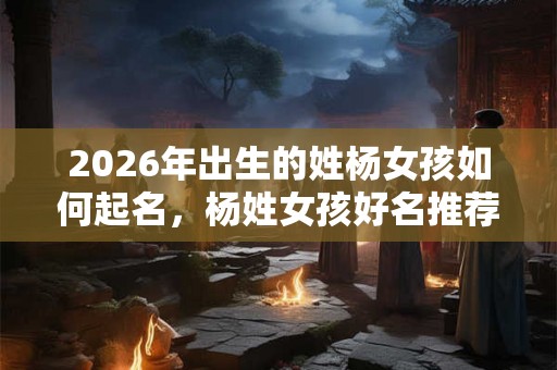 2026年出生的姓杨女孩如何起名，杨姓女孩好名推荐