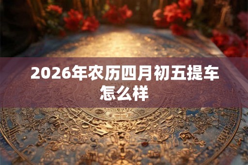 2026年农历四月初五提车怎么样 2026年农历四月初五提车怎么样