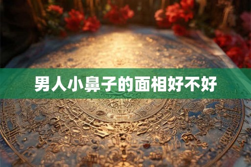 男人小鼻子的面相好不好