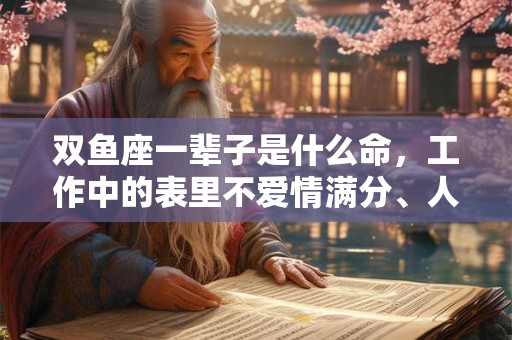 双鱼座一辈子是什么命，工作中的表里不爱情满分、人际交往悲喜参半