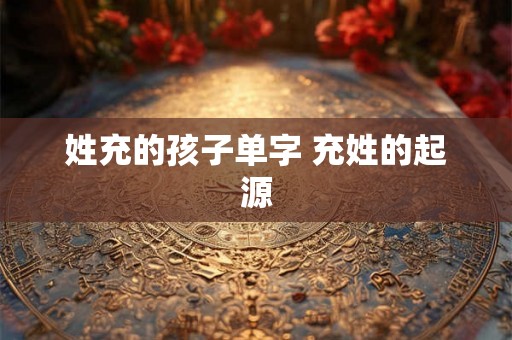 姓充的孩子单字 充姓的起源 姓充的孩子单字 充姓的起源
