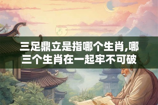 三足鼎立是指哪个生肖,哪三个生肖在一起牢不可破 三足鼎立是指哪个生肖,哪三个生肖在一起牢不可破