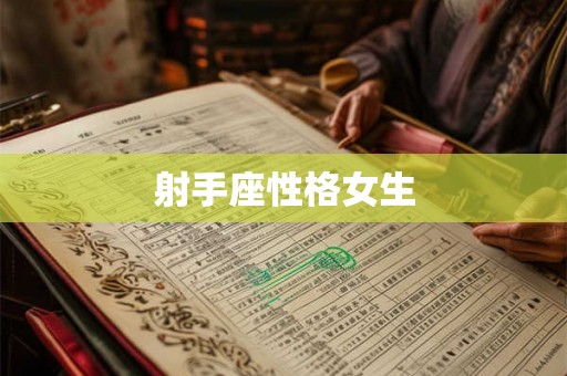 射手座性格女生