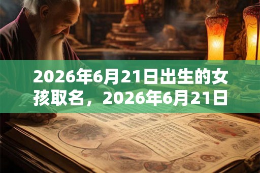 2026年6月21日出生的女孩取名,2026年6月21日出生命运解析? 2026年6月21日出生的女孩取名,2026年6月21日出生命运解析?