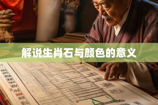 解说生肖石与颜色的意义