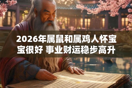 2026年属鼠和属鸡人怀宝宝很好 事业财运稳步高升