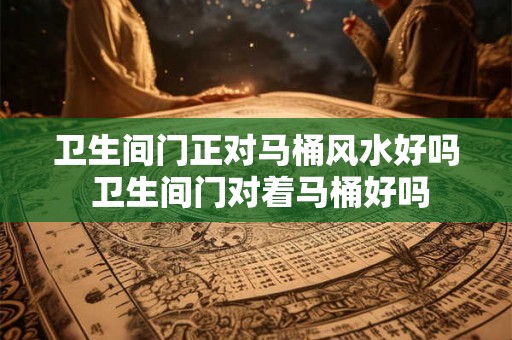 卫生间门正对马桶风水好吗 卫生间门对着马桶好吗
