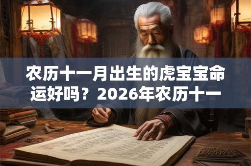 农历十一月出生的虎宝宝命运好吗?2026年农历十一月哪天出生最好? 农历十一月出生的虎宝宝命运好吗?2026年农历十一月哪天出生最好?