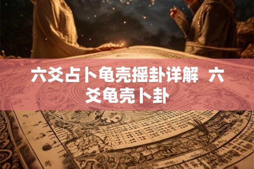 六爻占卜龟壳摇卦详解  六爻龟壳卜卦