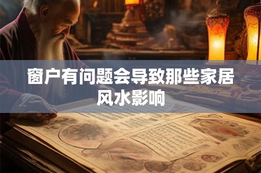 窗户有问题会导致那些家居风水影响 窗户有问题会导致那些家居风水影响