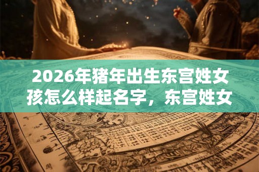 2026年猪年出生东宫姓女孩怎么样起名字，东宫姓女孩好名推荐