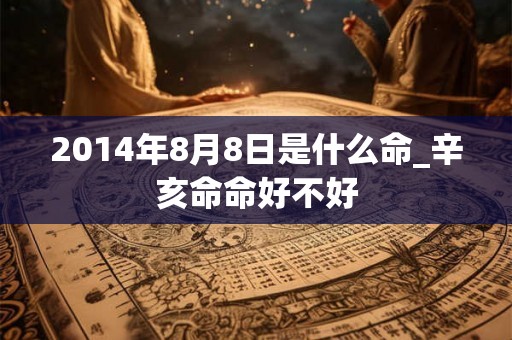 2014年8月8日是什么命_辛亥命命好不好 2014年8月8日是什么命_辛亥命命好不好