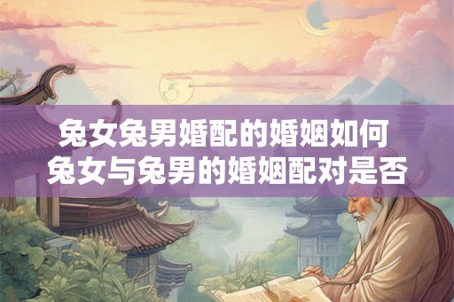 兔女兔男婚配的婚姻如何 兔女与兔男的婚姻配对是否相宜
