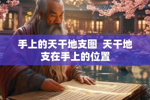 手上的天干地支图  天干地支在手上的位置