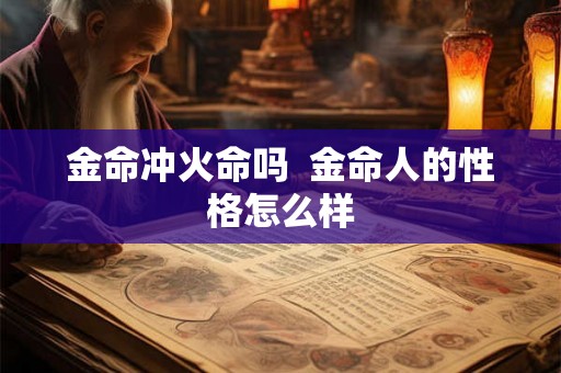 金命冲火命吗  金命人的性格怎么样