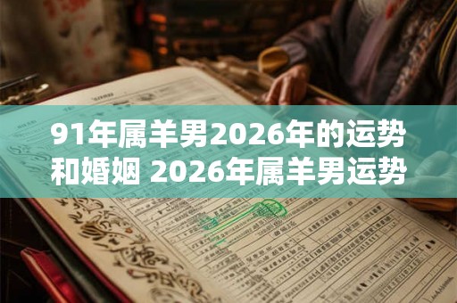 91年属羊男2026年的运势和婚姻 2026年属羊男运势与婚姻如何 91年属羊男2026年的运势和婚姻 2026年属羊男运势与婚姻如何