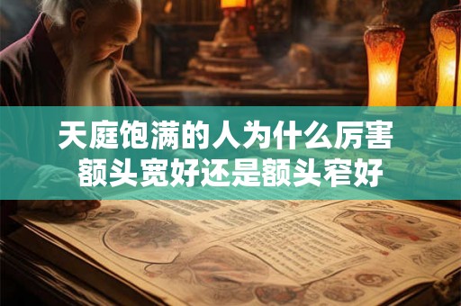 天庭饱满的人为什么厉害 额头宽好还是额头窄好 天庭饱满的人为什么厉害 额头宽好还是额头窄好