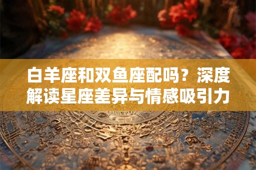 白羊座和双鱼座配吗?深度解读星座差异与情感吸引力 白羊座和双鱼座配吗?深度解读星座差异与情感吸引力