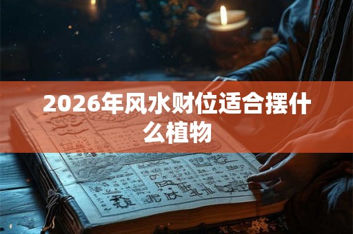 2026年风水财位适合摆什么植物