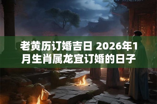 老黄历订婚吉日 2026年1月生肖属龙宜订婚的日子