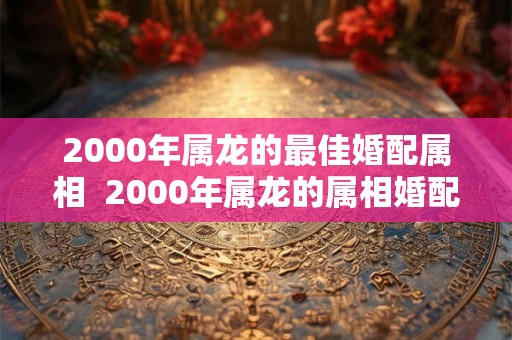 2000年属龙的最佳婚配属相  2000年属龙的属相婚配表