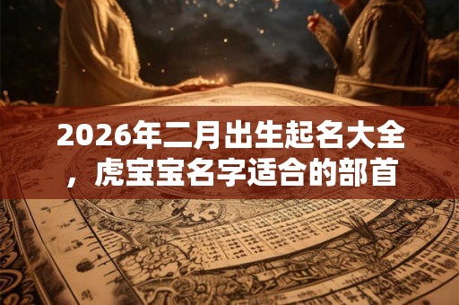 2026年二月出生起名大全，虎宝宝名字适合的部首