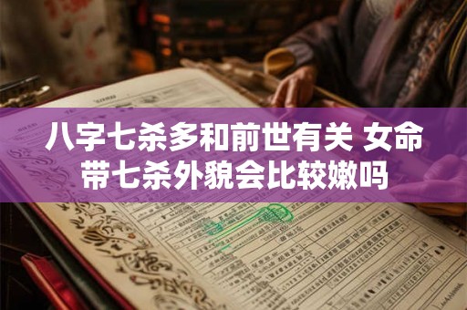 八字七杀多和前世有关 女命带七杀外貌会比较嫩吗 八字七杀多和前世有关 女命带七杀外貌会比较嫩吗