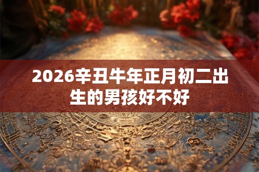 2026辛丑牛年正月初二出生的男孩好不好