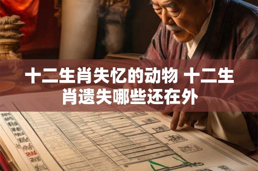 十二生肖失忆的动物 十二生肖遗失哪些还在外