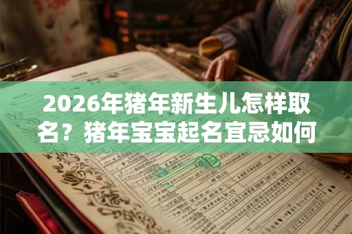 2026年猪年新生儿怎样取名？猪年宝宝起名宜忌如何？