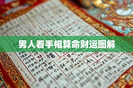 男人看手相算命财运图解