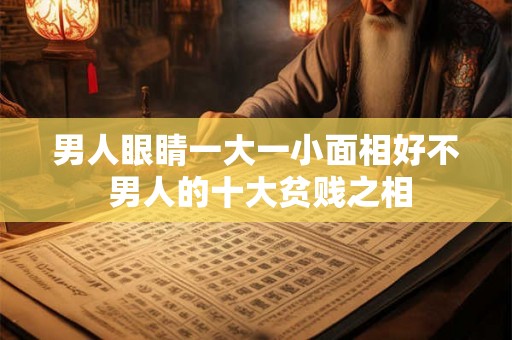 男人眼睛一大一小面相好不 男人的十大贫贱之相 男人眼睛一大一小面相好不 男人的十大贫贱之相
