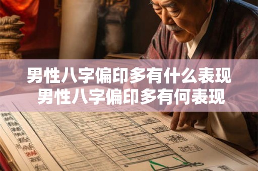 男性八字偏印多有什么表现 男性八字偏印多有何表现 男性八字偏印多有什么表现 男性八字偏印多有何表现