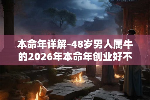 本命年详解-48岁男人属牛的2026年本命年创业好不好