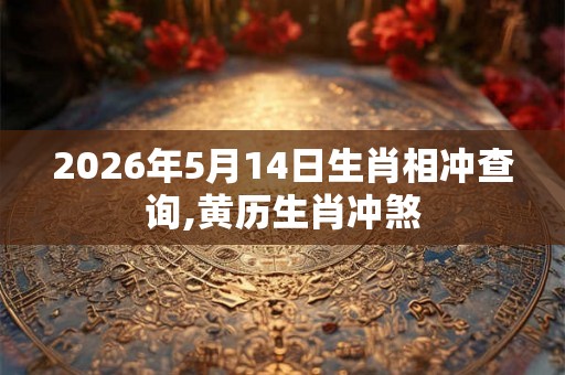 2026年5月14日生肖相冲查询,黄历生肖冲煞