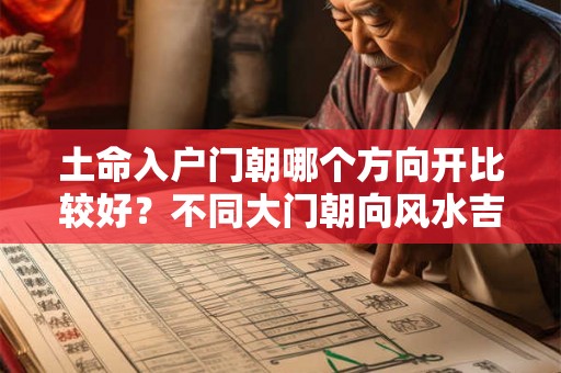 土命入户门朝哪个方向开比较好？不同大门朝向风水吉凶分析