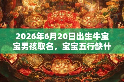 2026年6月20日出生牛宝宝男孩取名,宝宝五行缺什么? 2026年6月20日出生牛宝宝男孩取名,宝宝五行缺什么?