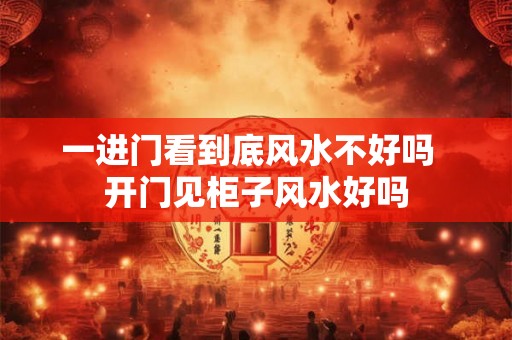 一进门看到底风水不好吗  开门见柜子风水好吗