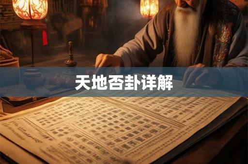 天地否卦详解