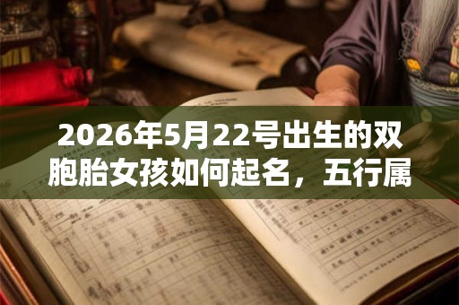 2026年5月22号出生的双胞胎女孩如何起名,五行属什么? 2026年5月22号出生的双胞胎女孩如何起名,五行属什么?