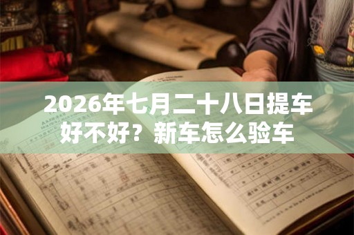 2026年七月二十八日提车好不好？新车怎么验车