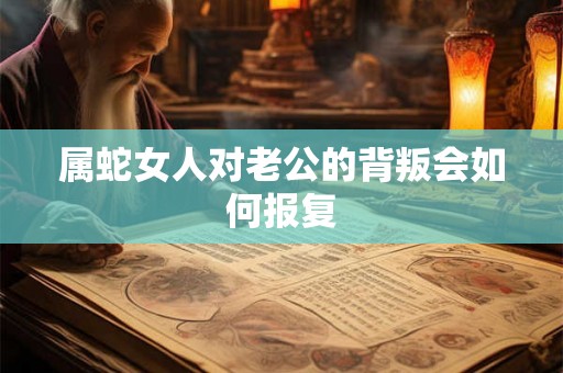 属蛇女人对老公的背叛会如何报复