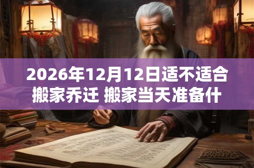 2026年12月12日适不适合搬家乔迁 搬家当天准备什么水果