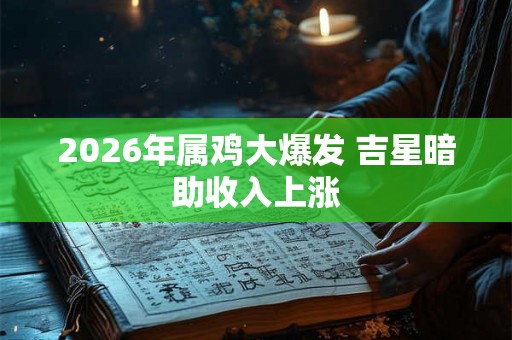 2026年属鸡大爆发 吉星暗助收入上涨