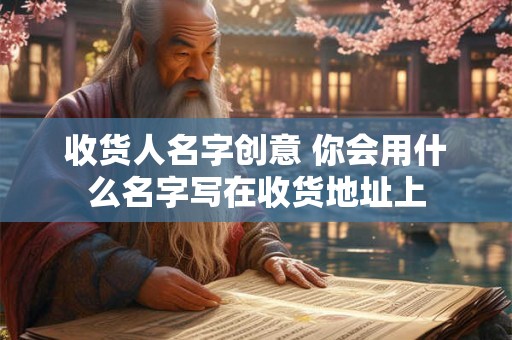 收货人名字创意 你会用什么名字写在收货地址上