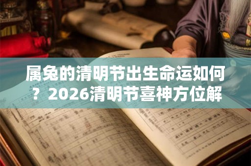 属兔的清明节出生命运如何？2026清明节喜神方位解析