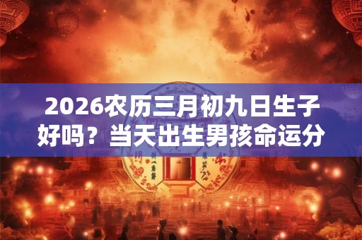 2026农历三月初九日生子好吗？当天出生男孩命运分析