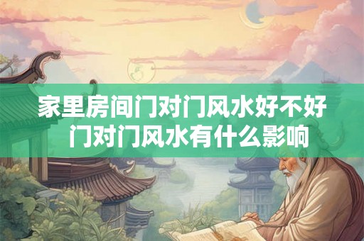 家里房间门对门风水好不好  门对门风水有什么影响
