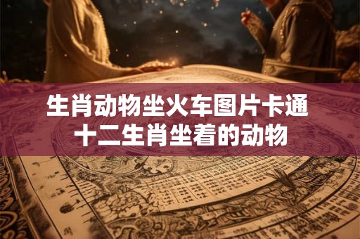 生肖动物坐火车图片卡通 十二生肖坐着的动物